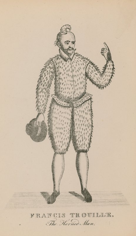 Francis Trouille, a szarvas ember alkotó: English School