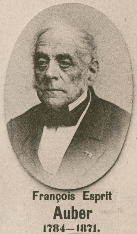 Francois Esprit Auber (metszet) alkotó: English School