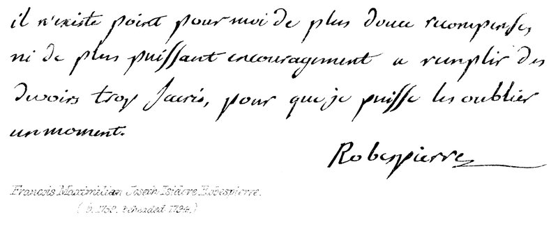 Francois Maximilian Joseph Isidore Robespierre (szül. 1759-ben, lefejezték 1794-ben) alkotó: English School