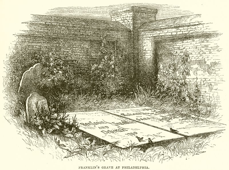Franklins Grave Philadelphiában alkotó: English School