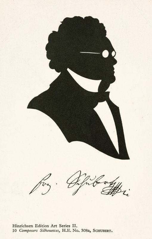 Franz Schubert, osztrák zeneszerző (litho) alkotó: English School