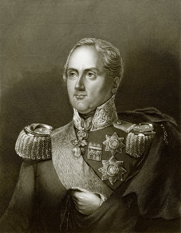 Augustus Frigyes szász király alkotó: English School