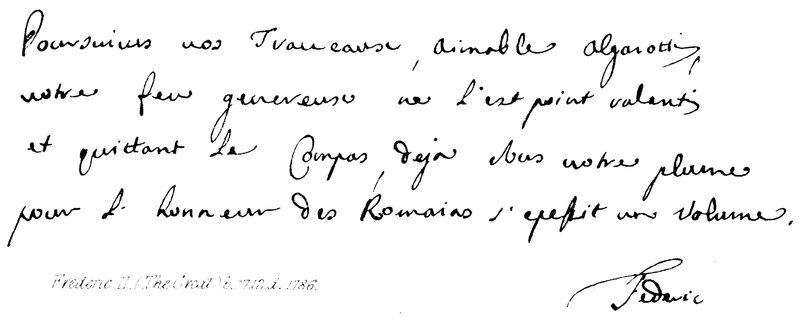 II. Frigyes (Nagy), 1712-ben, 1786-ban született alkotó: English School