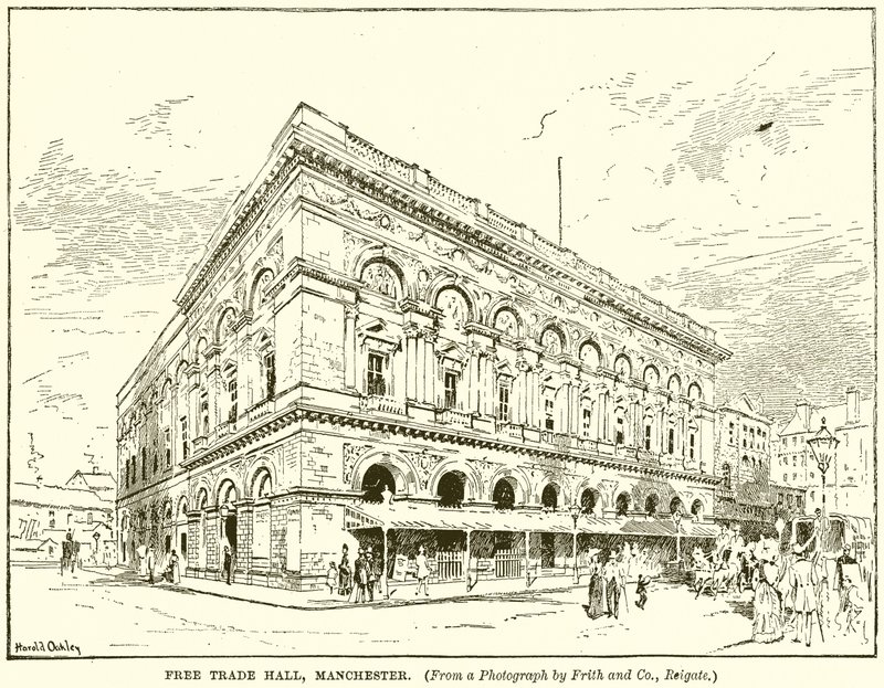 Szabadkereskedelmi csarnok, Manchester alkotó: English School