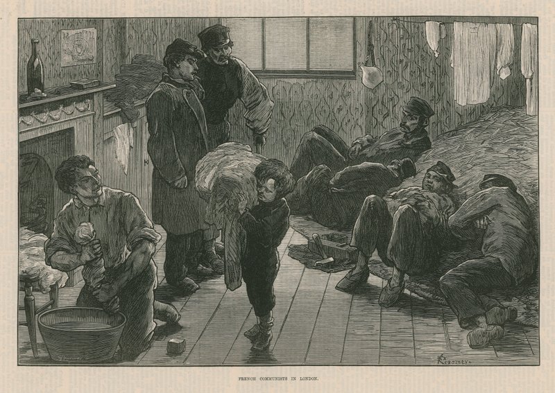 Francia kommunisták Londonban alkotó: English School