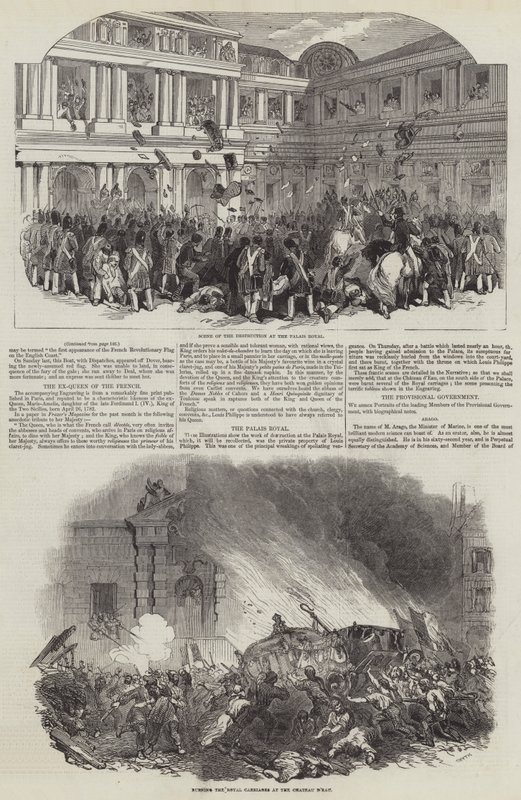 1848-as francia forradalom (metszet) alkotó: English School