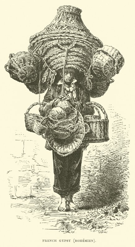 francia cigány, Bohemien alkotó: English School