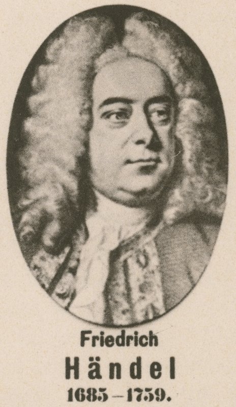 Friedrich Händel (metszet) alkotó: English School