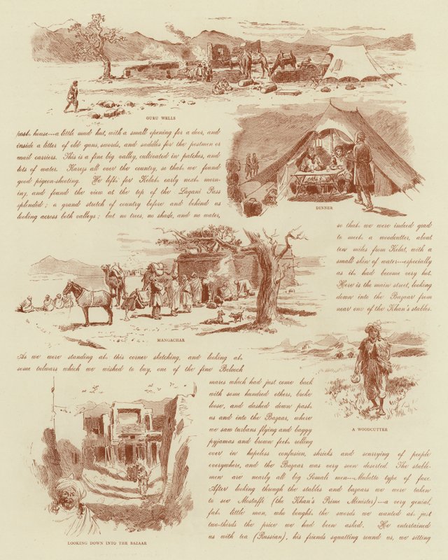 Quettától Kelatig (metszet) alkotó: English School