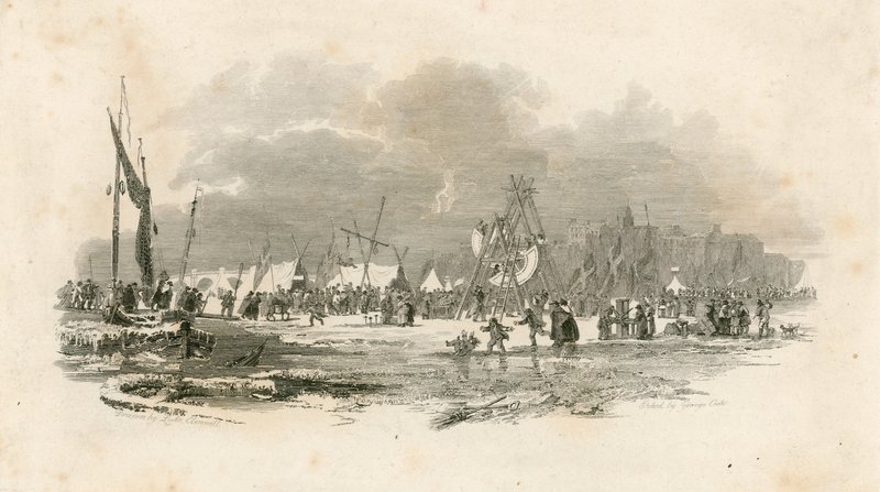 1814-es fagyvásár alkotó: English School