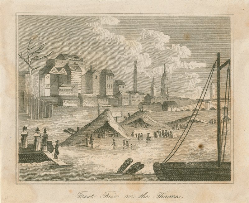 1814-es fagyvásár alkotó: English School