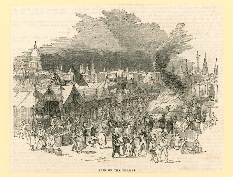 1814-es fagyvásár alkotó: English School