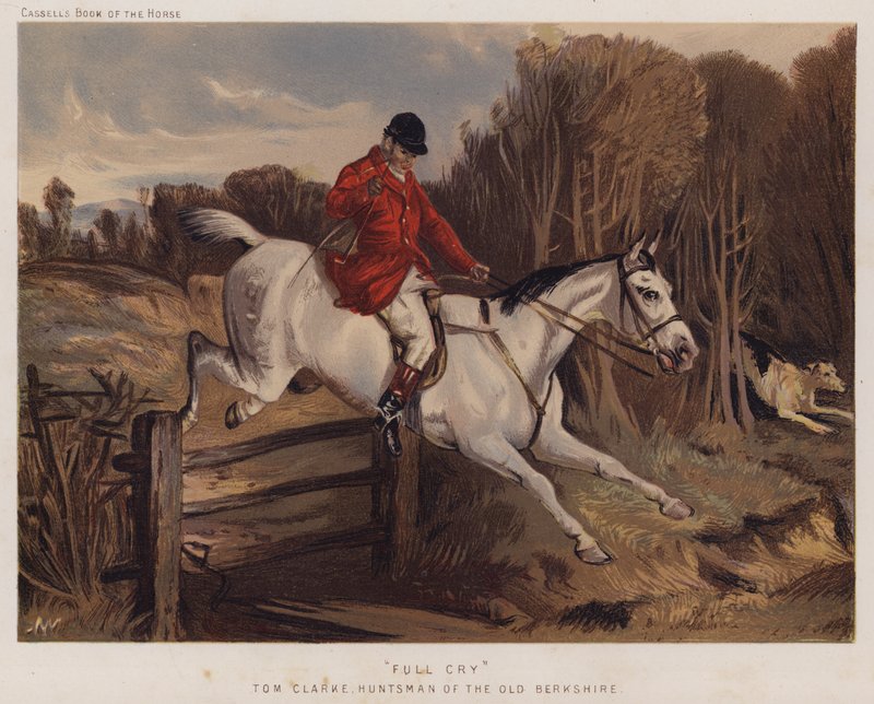 „Full Cry” – Tom Clarke, az Old Berkshire vadásza alkotó: English School