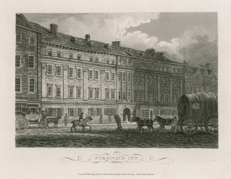 Furnivals Inn, Holborn, London alkotó: English School