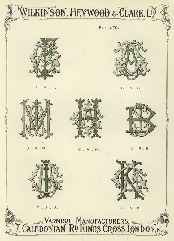 GAF, GAG, JRM, GAH, JSB, GAJ, GAK alkotó: English School