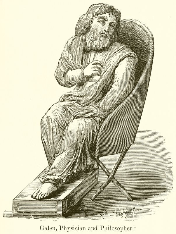 Galenus, orvos és filozófus alkotó: English School
