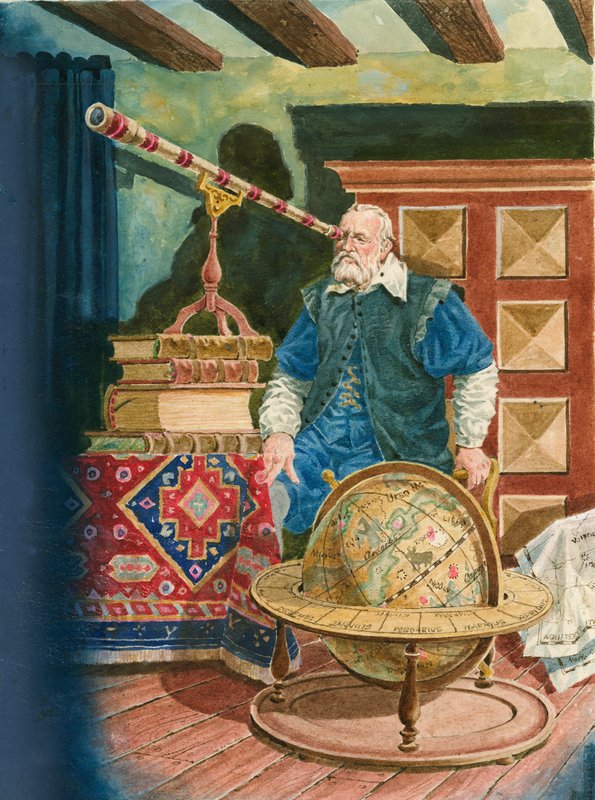 Galileo alkotó: English School