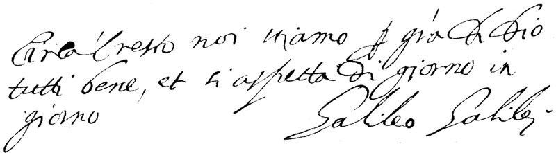 Galileo Galilei alkotó: English School
