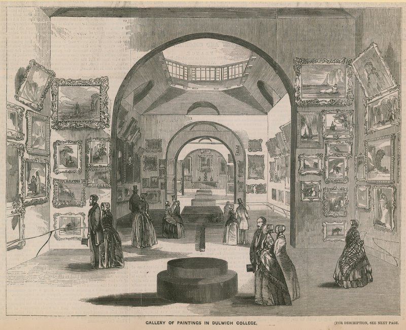 Festmények galériája a Dulwich College-ban alkotó: English School