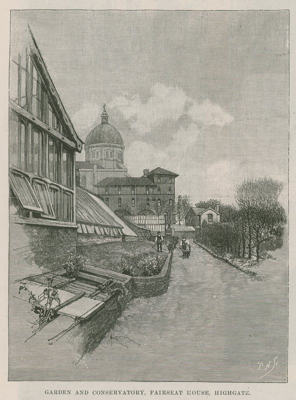 Kert és télikert, Fairseat House, Highgate alkotó: English School