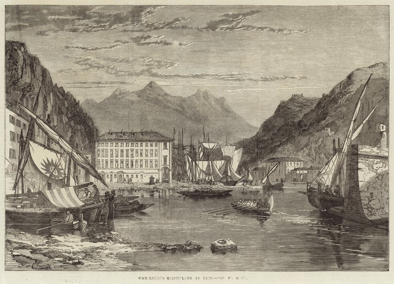 Garibaldis szülőhelye Nizzában alkotó: English School