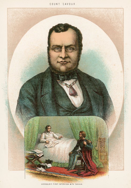 Garibaldi első interjúja Cavourral alkotó: English School