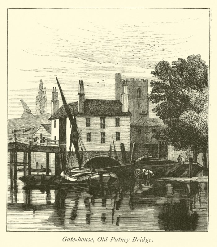 Kapuház, Old Putney Bridge alkotó: English School