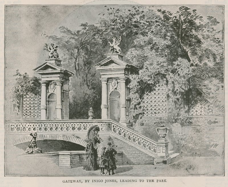 Inigo Jones átjárója a parkba, a Holland House-ba vezet alkotó: English School