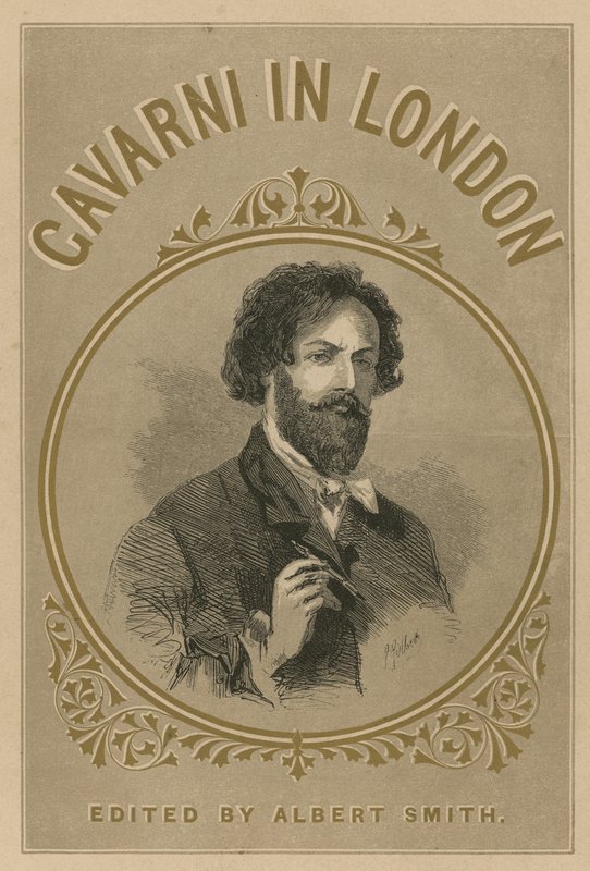 Gavarni Londonban, szerkesztette Albert Smith alkotó: English School