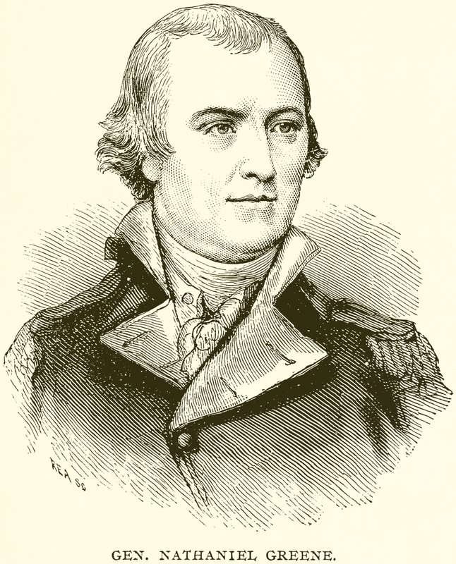 Nathaniel Greene tábornok alkotó: English School