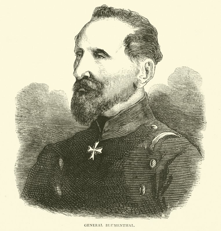 Blumenthal tábornok, 1870. november alkotó: English School