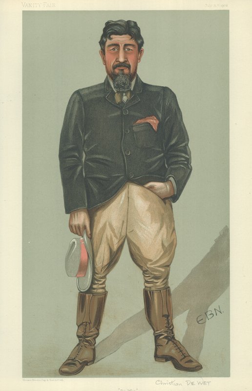 Christian De Wet tábornok alkotó: English School