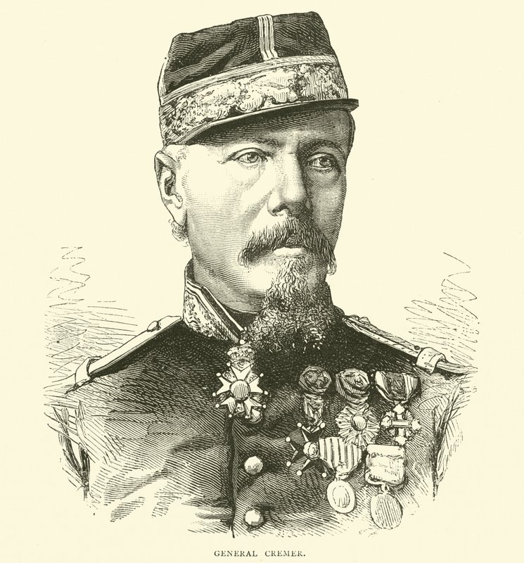 Cremer tábornok, 1870. október alkotó: English School