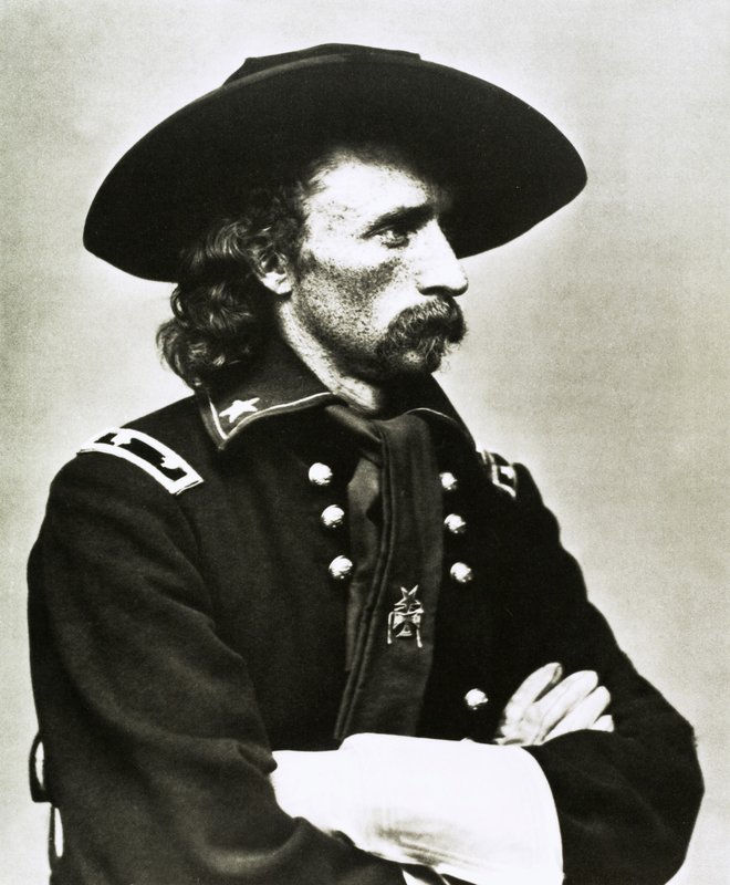 Custer tábornok alkotó: English School