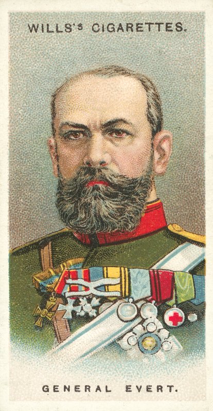 Evert tábornok (chromolitho) alkotó: English School