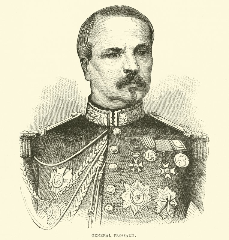 Frossard tábornok, 1870 alkotó: English School