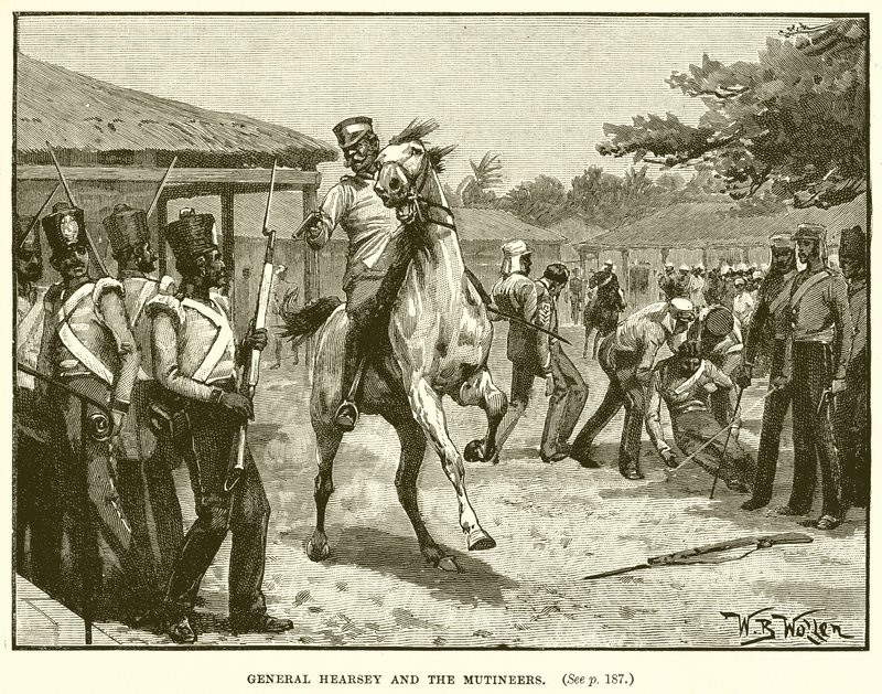 Hearsey tábornok és a Mutineers alkotó: English School