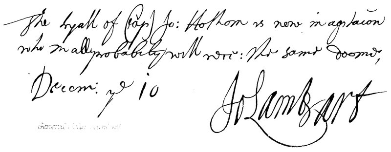 John Lambart tábornok alkotó: English School