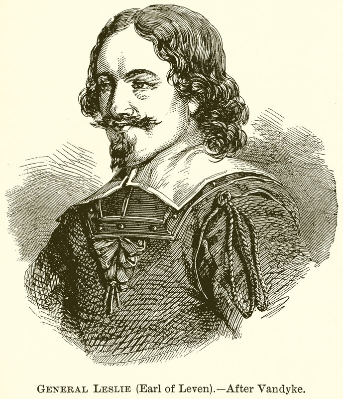 Leslie tábornok (Leven grófja) alkotó: English School