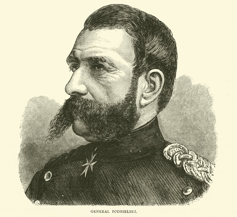 Podbielski tábornok, 1870. november alkotó: English School