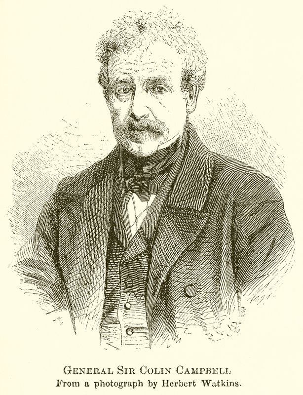Sir Colin Campbell tábornok alkotó: English School