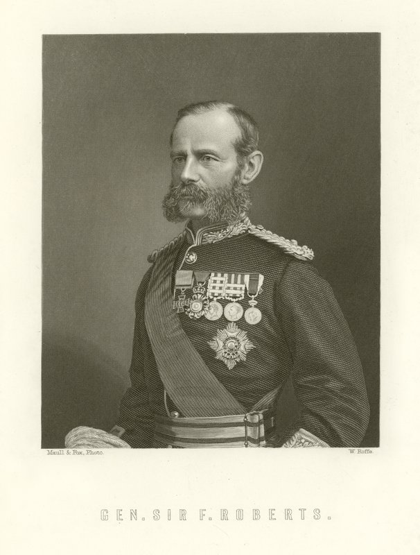 Sir F Roberts tábornok alkotó: English School