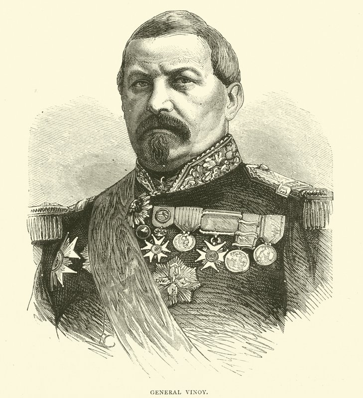 Vinoy tábornok, 1870. október alkotó: English School