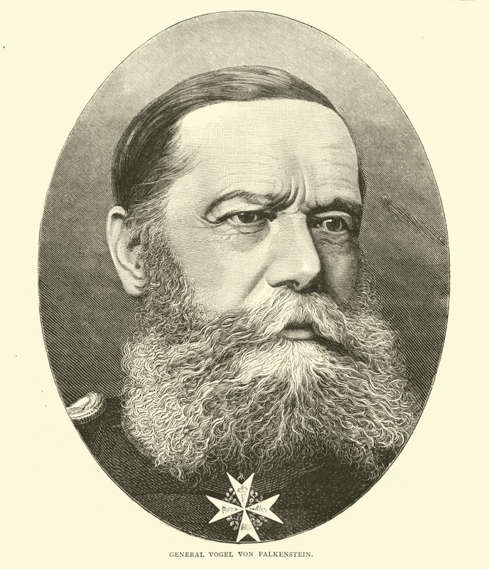Vogel von Falkenstein tábornok, 1870. szeptember alkotó: English School