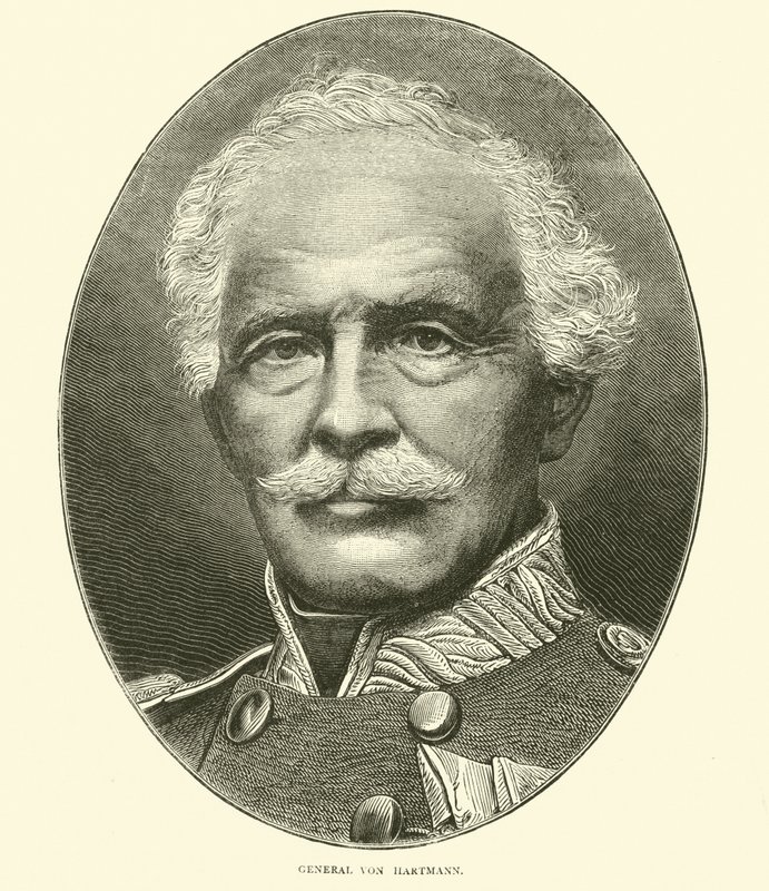 von Hartmann tábornok, 1870. október alkotó: English School