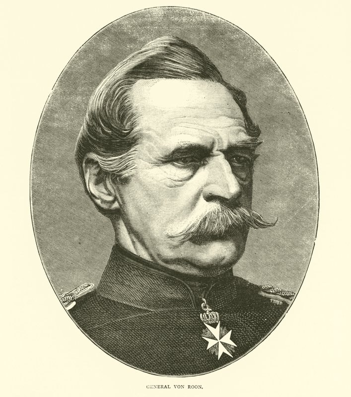 Von Roon tábornok, 1870. augusztus alkotó: English School