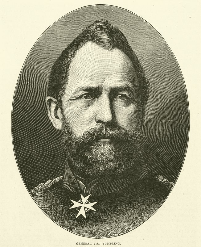 Von Tumpling tábornok, 1870. december alkotó: English School
