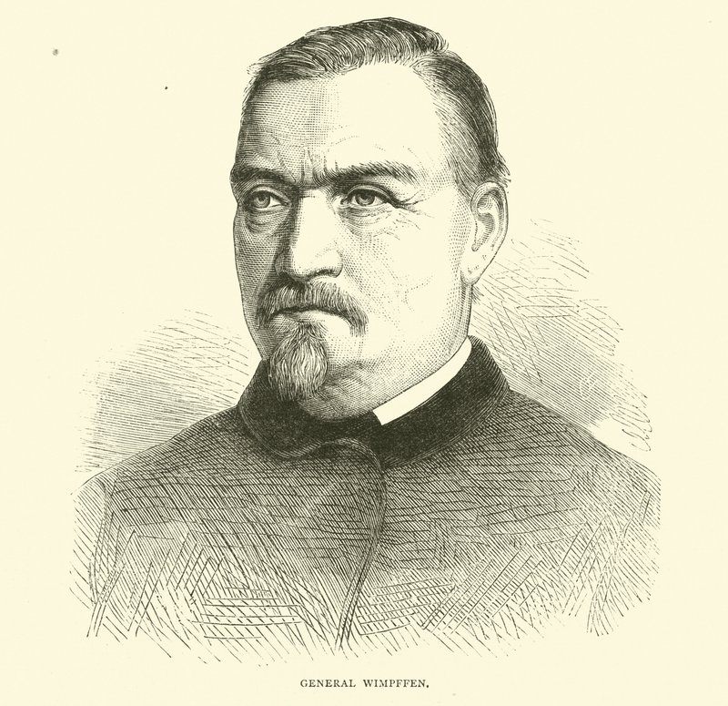 Wimpffen tábornok, 1870. szeptember alkotó: English School