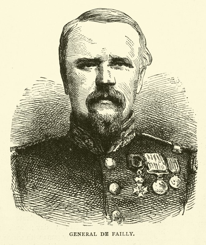 De Failly tábornok, 1870. augusztus alkotó: English School