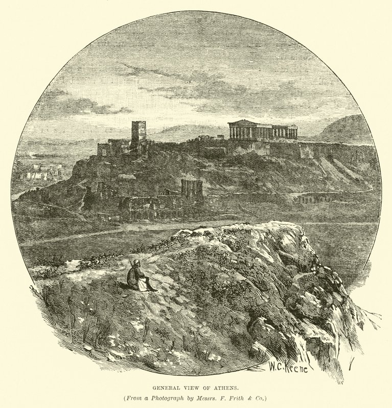 Athén általános képe alkotó: English School